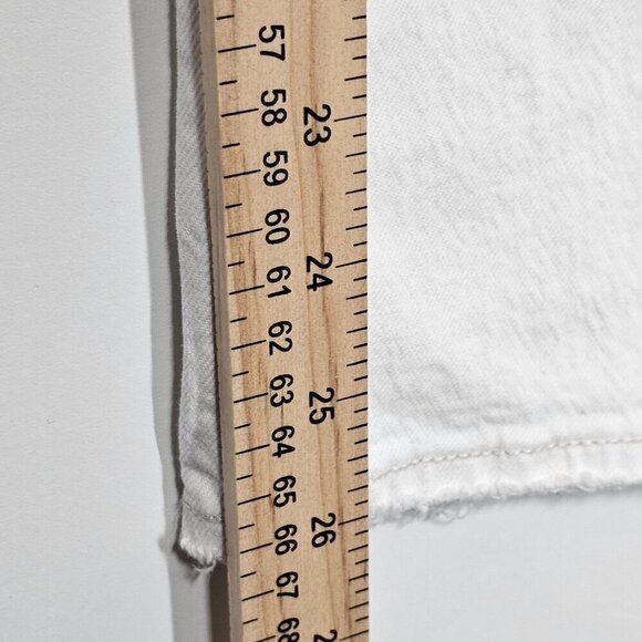 J.Crew Womens High-Rise Straight Jeans Premium Edition Re-Imagined White Size 31 - Picture 13 of 16